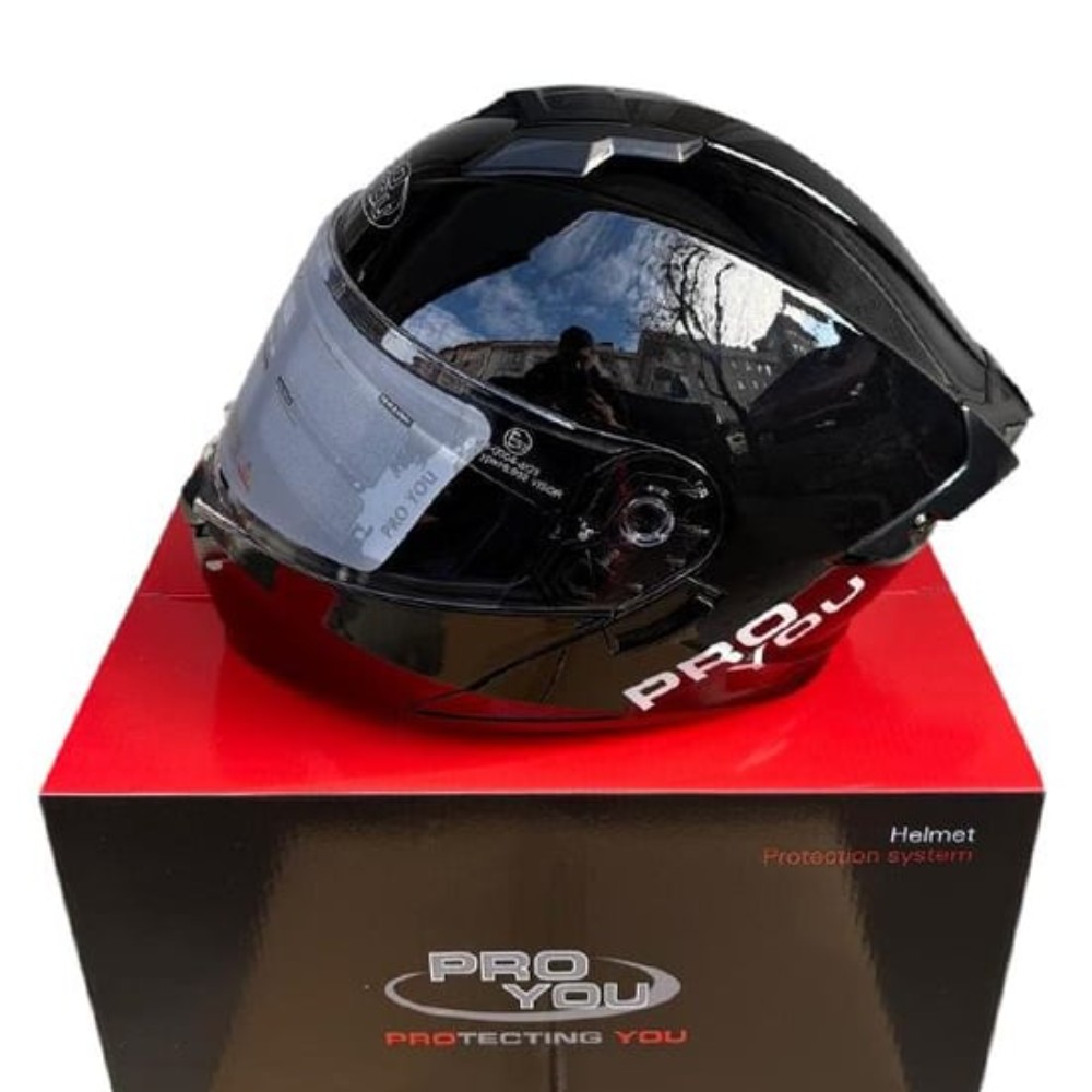 ÇENE AÇILIR VİZÖRLÜ KASK PRO YOU #