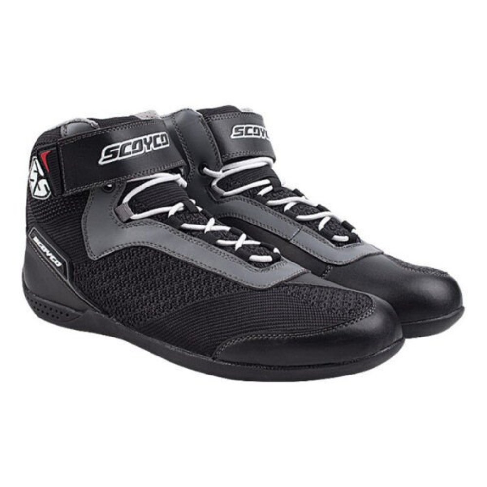 SCOYCO MT-031 YAZLIK KISA BOT BLACK-GREY