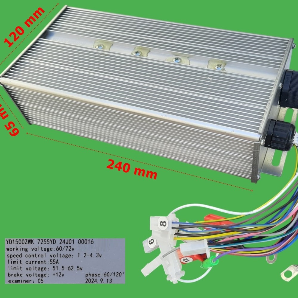 E-BİS HIZ KONTROL CDİ AKILLI BEYİN 48-72V 1500W 55A GENİŞ KASA